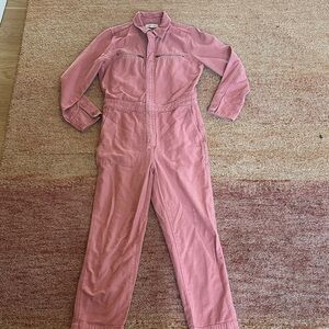 Madewell Dusty Pink Jumpsuit
